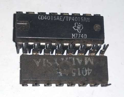 IC CD4015AE TP4015AN Shift Register DIP16 RCA