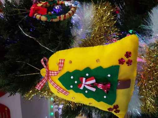 ORNAMEN NATAL LONCENG FANEL