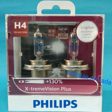 Philips X-Tremevision Plus H4 60/55W +130%