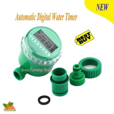 Automatic Digital Irrigation Water Timer / Stop Kran Air Otomatis