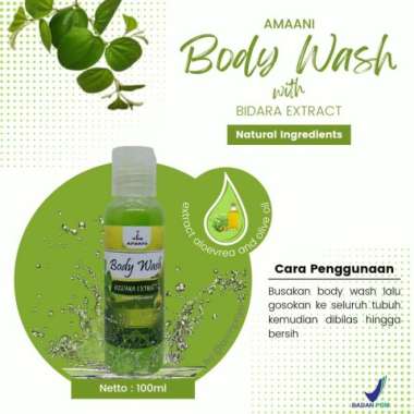 Sabun Mandi Bidara Body Wash Arab Ruqyah Herbal Alami Original 100 ml