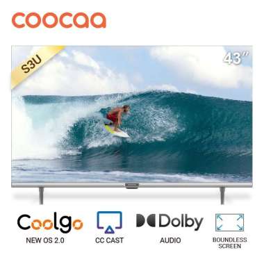 COOCAA 43 inch Digital Smart TV Coocaa 43S3U Smart TV digital 43inch