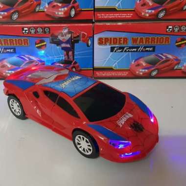 mobil Spiderman bisa jadi robot