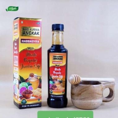 Madu Angkak Habbasyifa 470gram - Sari Kurma Madu Angkak Jambu Biji