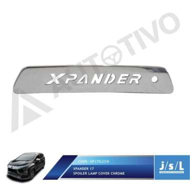 Spoiler Lamp Cover Xpander Cover Lampu Spoiler Chrome