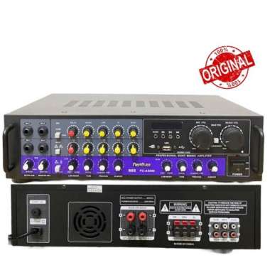Amplifier power mixer karaoke bluetooth original firstclass fc a5000 TERBAIK Multicolor