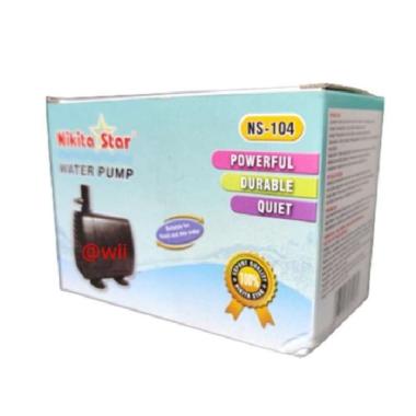 NIKITA STAR NS104 NS 104 NS-104 Pompa Air Celup Pompa Kolam Aquarium