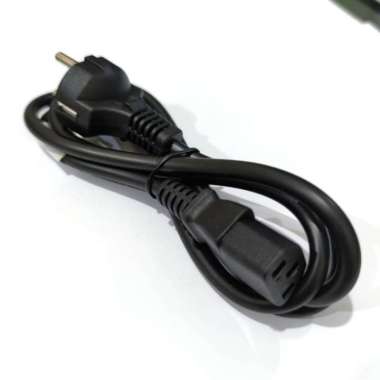 kabel power adaptor 3 lubang printer HP komputer listrik PC