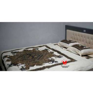 SNOEBEL KM WAYANG REMEK COVER BED BATIK SET SPREI 200 x 200