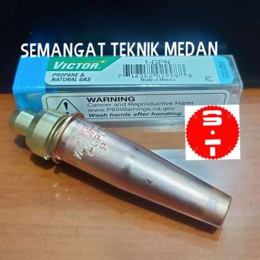 MATA NOZZLE BLANDER POTONG CUTTING TIP TORCH LPG PROPANE NO 1 VICTOR