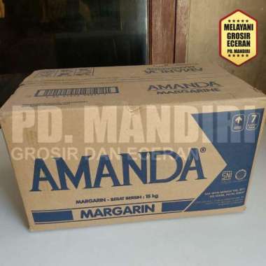 AMANDA MENTEGA KUNING KRIM KARTON 15 KG