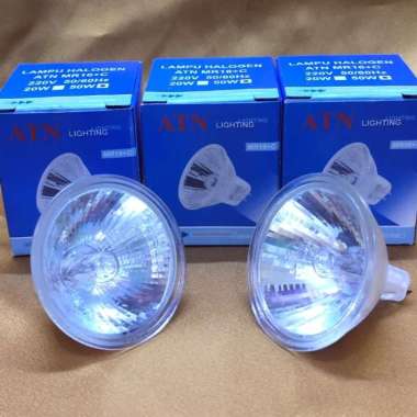 LAMPU HALOPIKA HALOGEN 20W / 50W MR16 20W