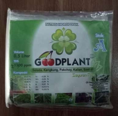 Nutrisi Hidroponik Goodplant AB Mix sayur
