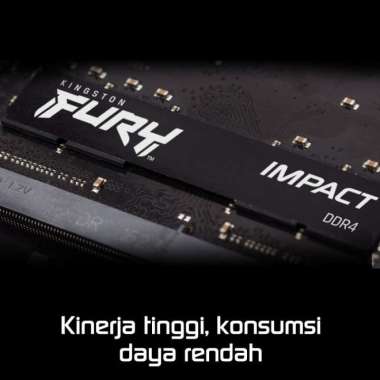 Ram Laptop Kingston Fury Impact Seri Andal 32GB DDR4 3200MHz CL20