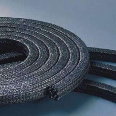 Gland Packing Carbon PTFE Fiber Seal Pompa Karbon Teflon Rollan