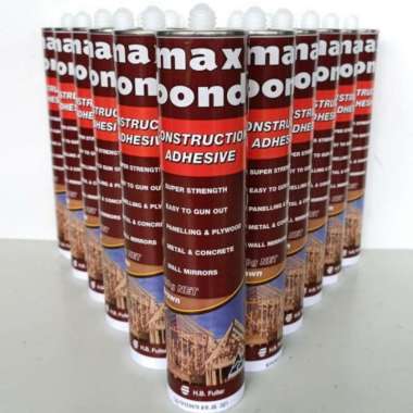 Lem Maxbond Construction Adhesive Fuller 320Gr Lem Cermin/Kayu/Hpl Multicolor