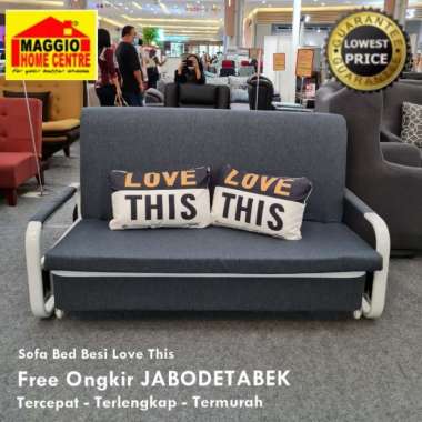 SOFA BED MINIMALIS - SOFA TIDUR - SOFA LIPAT BESI - MAGGIO