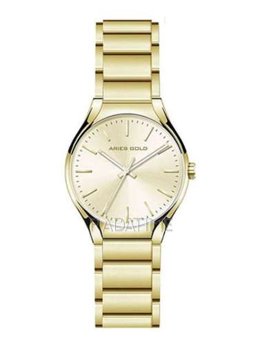 Jam Tangan Wanita Formal Original Aries Gold Urban L-1006Z-G-G Garansi Resmi