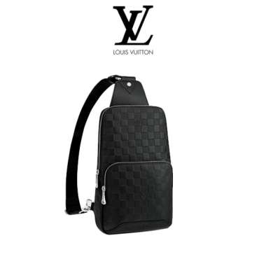 Louis Vuitton Avenue Sling Bag N41720 - Black