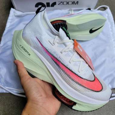 Nike Air Zoom Alphafly Next% Watermelon || white pink green red 2 1