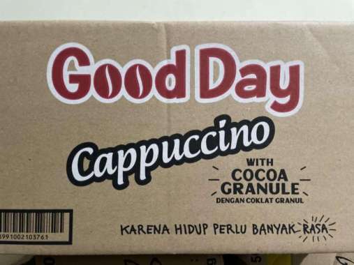 Kopi Good Day Cappucino Cappucinno Dus 120 Pcs