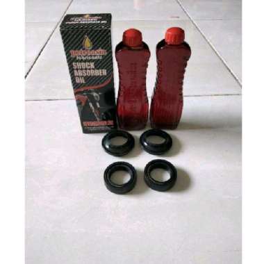 oli shock depan + seal debu + olishock supra / grand / vario / beat / blade / karisma / scoopy / spa