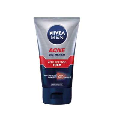 NIVEA MEN FACIAL FOAM 100ML NIVEA MEN ACNE OIL CLEAR