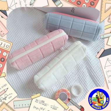 Tempat Pensil Bantal Bulu / Kotak Pensil Sk0053 Multicolor