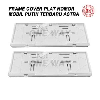 Tempat Dudukan Plat Nomor Mobil ONE WAY / Frame Cover Plat Mobil Astra