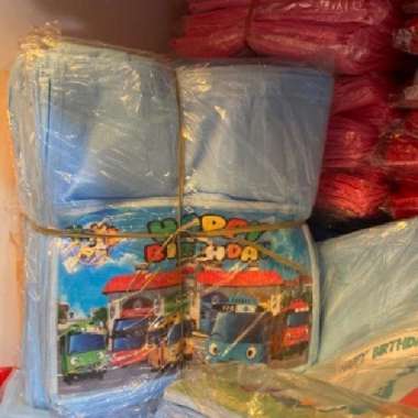 Tas TAYO GODDIE BAG PESTA ULTAH Biru Muda