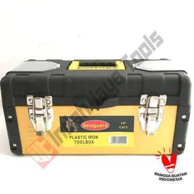 BESTGUARD C411 Tool Box 14 Inch - Toolbox Besi dan Plastik Toolbag Bag