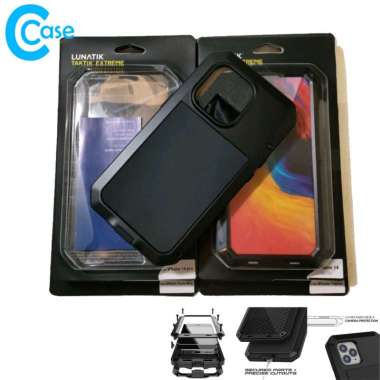 Original Lunatik Taktik Case iPhone 14 Pro Max Plus - Extreme Casing iPhone 14 Pro Max