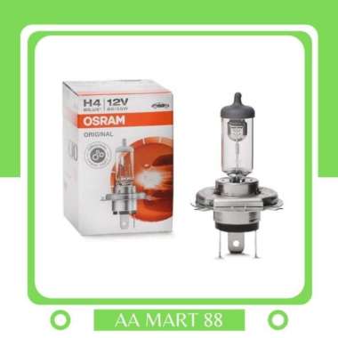 LAMPU BOHLAM DEPAN H4 HALOGEN BULB OSRAM 12V 24V 12V 60/55W