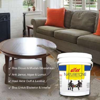 ALTEX Naturtone Cat Tembok Eksterior Dan Interior 20 Kg Diamond White