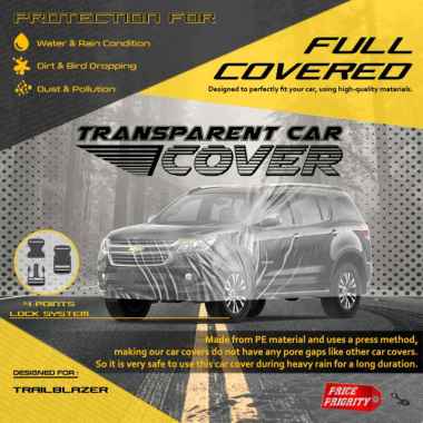 Body Cover Sarung Mobil Plastik CHEVROLET TRAILBLAZER Tebal Anti Air WATERPROOF