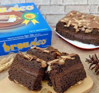 BRILLIAN SUPER CAKE BRAUNNEO DARK CHOCO / SPIKU / SPIKU / SPIKOE RESEP KUNO / MANDARIN