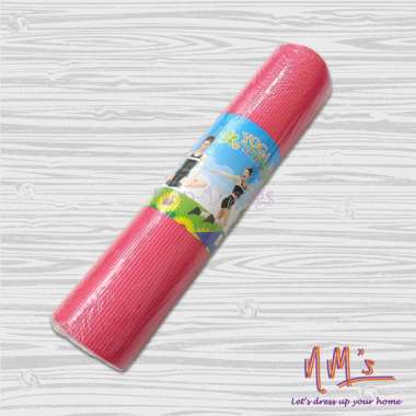 Karpet matras yoga mat gym senam alas olahraga sport workout outdoor anti slip 173 cm x 61 cm - NMs 