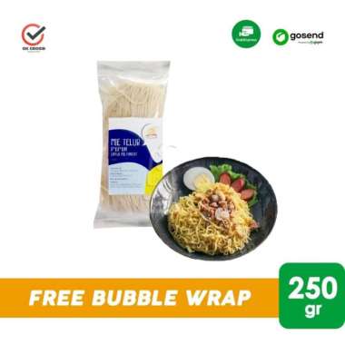 Mie Telur / Mie Telor GLORIA 250gr (KHUSUS INSTANT) Pipih 250g