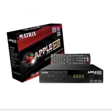 MATRIX APPLE FULL HD SET TOP BOX BESI STB TV DIGITAL DVBT2 DVB T2 NEW 2021 WIFI GARANSI!