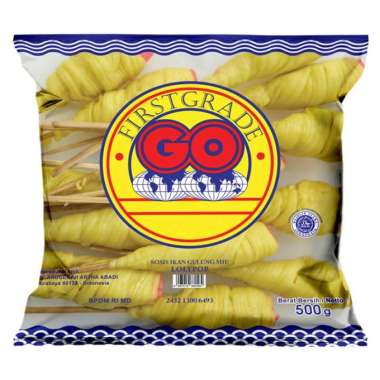 GO Sosis Ikan Gulung Mie Lolypop Frozen Food Makanan Beku BPOM HALAL
