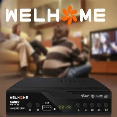 Welhome STB Set Top box TV Digital WELHOME HD CROWN DVB-T2 Receiver tv STB Welhome
