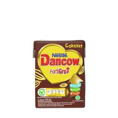 Promo Harga Dancow Fortigro UHT Cokelat 180 ml - Blibli