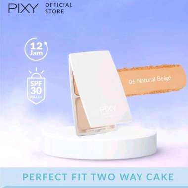 PIXY Perfect Fit Two Way Cake - Bedak Padat 06 Natural Beige