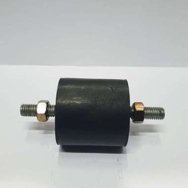 Karet Rubber Mounting Double Baut Uk.D.80 X As.12 X T.50