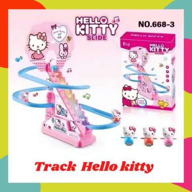 Mainan Edukasi anak perempuan 1 2 3 tahun Track hello kitty