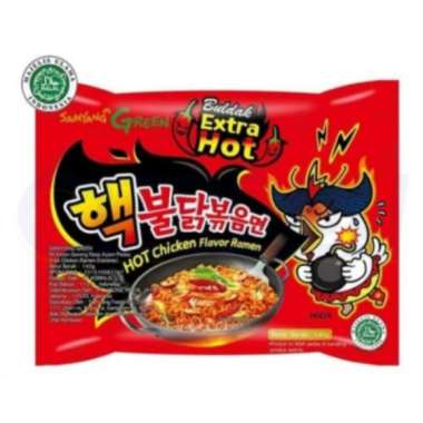 Promo Harga Samyang Hot Chicken Ramen Extra Hot 140 gr - Blibli