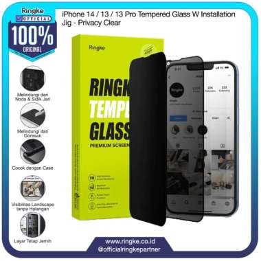 Ringke iPhone 14 Privacy Tempered Glass Privacy Clear
