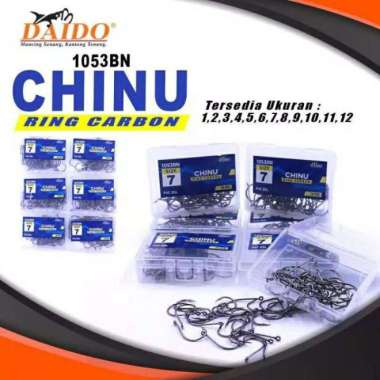 Kail Pancing Daido 1053 CHINU Kail Besar warna Size 8