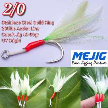 Assist Hook / Kail Micro / Light Jigging Hook 2/0 Single