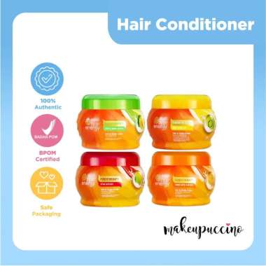 Makarizo Hair Energy Fibertherapy Hair & Scalp Creambath 500ml Royal Jelly